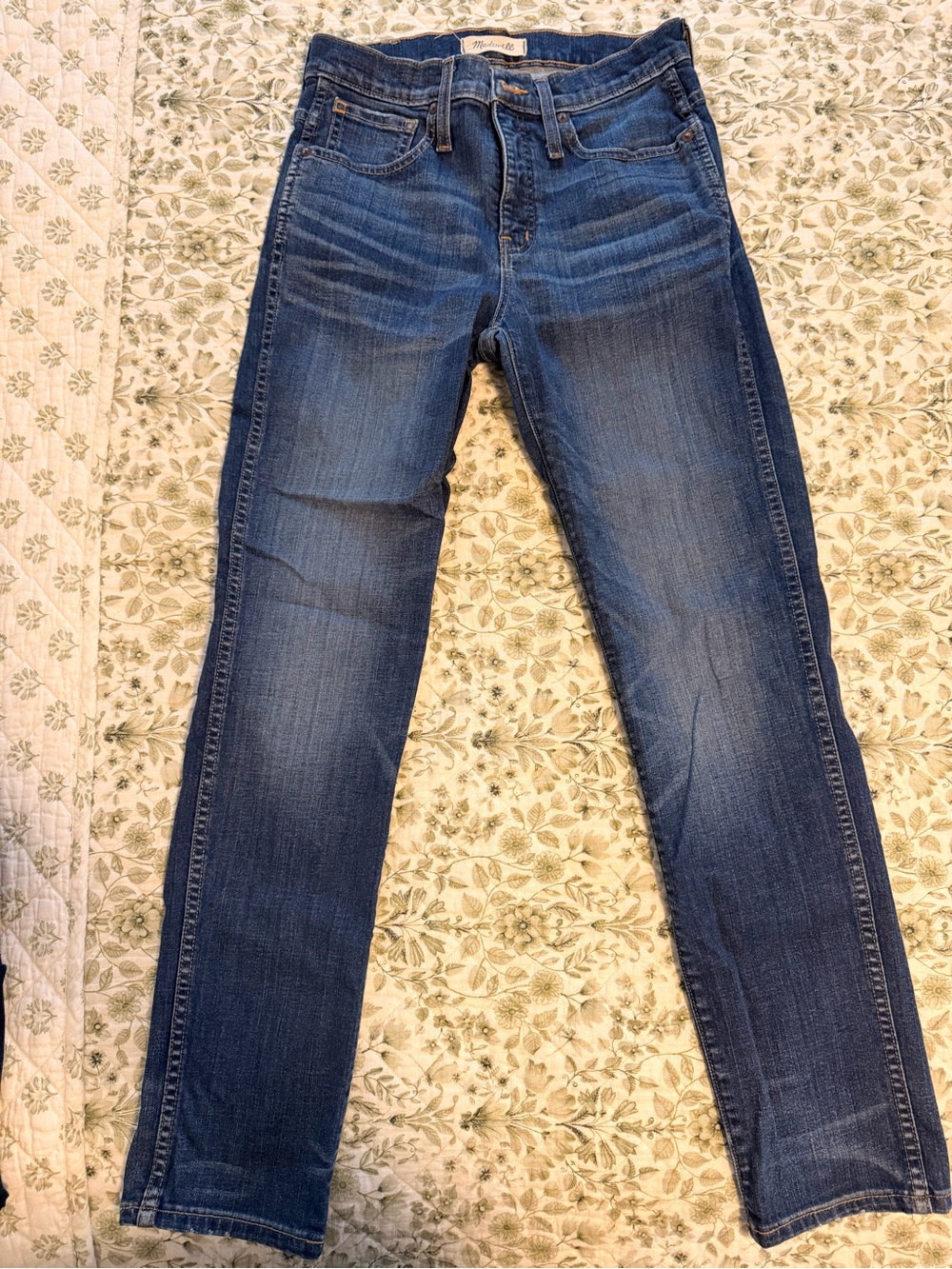 Madewell Skinny Jeans in Medium Blue Wash